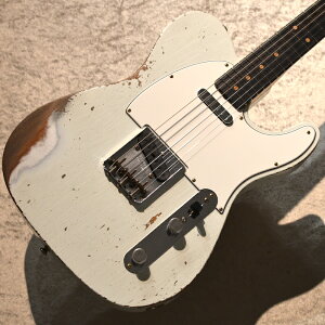 yVizFender Custom Shop 1961 Telecaster Heavy Relic 51 U Shape Neck `Olympic White` #CZ586803 y3.51kgzyrܓXz