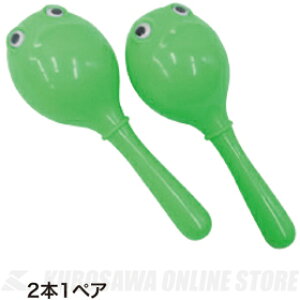 Kyoritsu Corporation KC OP-MAF01 FROG-Type Plastic Maracas (�}���J�X)(2�{�Z�b�g)