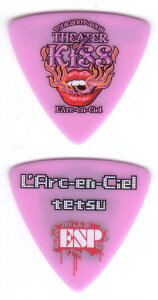 ESP L'Arc-en-Ciel tetsu TOUR 2007-2008 THEATER of KISS PICK (PK)�yONLINE STORE�z