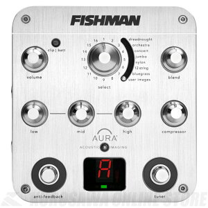 Fishman Aura Spectrum DI Preamp [PRO-AUR-SPC] (AR[XeBbNM^[pvAv/DI)(\t)yONLINE STOREzyONLINE STOREz
