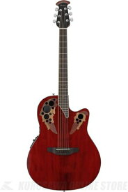 Ovation Celebrity Elite Super Shallow CE48-RR (Ruby Red) (エレアコ) (ご予約受付中)【ONLINE STORE】