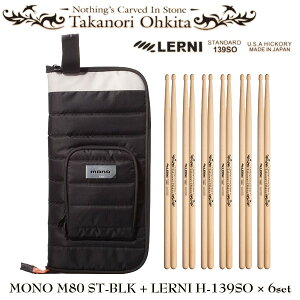 LERNI DRUM STICKS H-139SOy쑽 K Modelz + MONO M80 ST-BLK gStick Bagh (Jet Black) shXeBbN6Zbg+XeBbNobOtyzyONLINE STOREz
