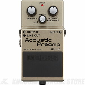 BOSS AD-2�@Acoustic Preamp�s�A�R�[�X�e�B�b�N�p�v���A���v�t�y���������z�yONLINE STORE�z