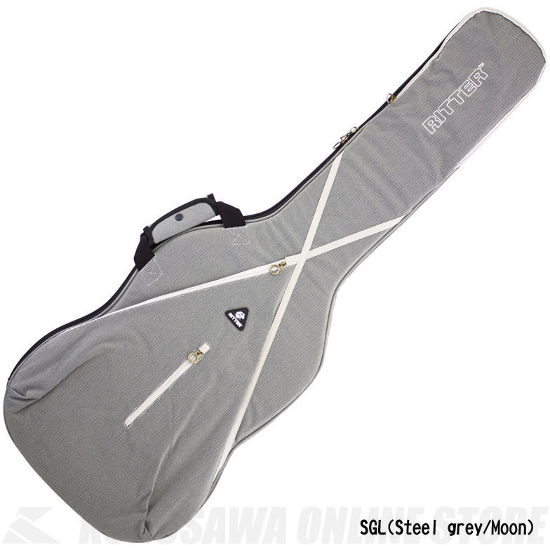 ベース用ギグバッグ 《リッター》 全品送料無料 Ritter RGS7 新商品 seriesRGS7-B -Electric Bass- SGL ONLINE 《エレクトリックベース用ギグバッグ》 ご予約受付中 grey Moon STORE Steel