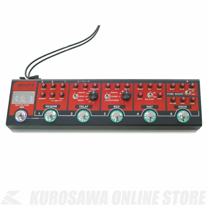 楽天市場】Mooer / Red Truck (エフェクター/マルチエフェクター)(送料 
