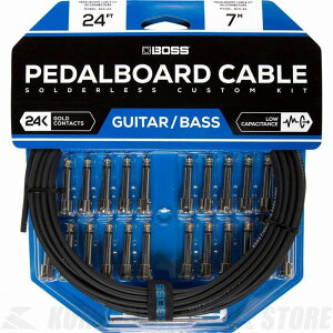 BOSS BCK-24 Pedalboard cable kit, 24connectors, 7.3m (pb`P[uLbg)() yONLINE STOREz