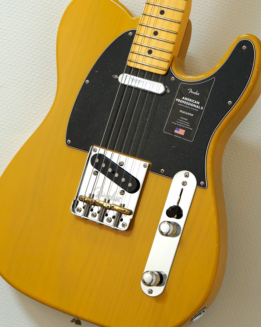 Fender American Professional II Telecaster -Butterscotch Blonde
