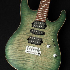 Suhr JE-Line Modern Plus MH -Faded Trans Green Burst- 【深さのあるフレイムメイプルトップ】【町田店】