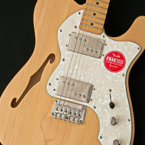 Squier by Fender Classic Vibe 70s Telecaster Thinline Natural 【3.15kg】【ICSG25040105】【町田店】