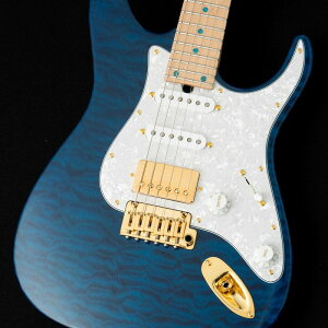 T's Guitars DST-Classic 24 w/Master Grade Quilt Maple -Trans Blue- #033059�y���c�X�z