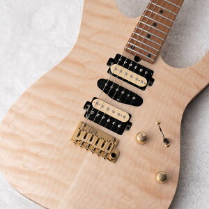 T's Guitars DST Pro 24 5A Quilt Maple w/Reverse Head -Natural / Steps Natural Burner Mat-�y���c�X�z
