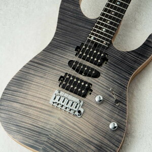 T's Guitars DST Pro 24 5A Flame Maple -Black to Natural Burst / Steps Natural Burner Mat-�y���c�X�z
