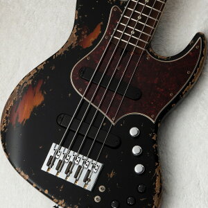 Xotic XJ-1T 5st Heavy Aged -Black over 3Tone Burst / Matching Head- #3625 [4.49kg]�y���c�X�z
