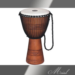 Meinl }Cl Original African Style Rope Tuned Wood Djembe 12" Bundle w/Bag MDJB-M [ADJ2-L+BAG] }zKj[1{ؐWx ()