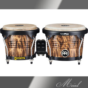 Meinl }Cl Free Ride Series Wood Bongo 6 3/4"&8" leopard Burl [FWB190LB] ؐ{S