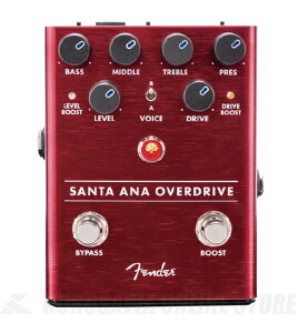 Fender SANTA ANA OVERDRIVE PEDAL�i�T���^�A�i�E�I�[�o�[�h���C�u�j�y���������z�yONLINE STORE�z