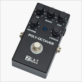 ZCAT Pedals Poly-Octaver 2 Octave,Chorus+Reverb 《エフェクター/オクターバー》【送料無料】【次回入荷分・ご予約受付中】【ONLINE STORE】