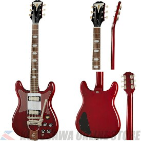 Epiphone Crestwood Custom Cherry [EOCCCHNH1]【高性能ケーブルプレゼント！】【ONLINE STORE】