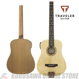 TRAVELER GUITAR Traveler Acoustic AG-105EQ 《ピエゾ/プリ・アンプ/EQ内蔵》【ストラッププレゼント】(ご予約受付中)【ONLINE STORE】