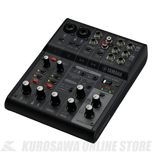 YAMAHA AG06MK2 ブラック Live Streaming Mixer【送料無料】(ご予約受付中)【ONLINE STORE】