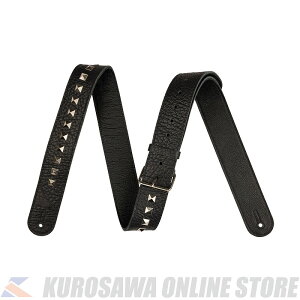 Jackson Metal Stud Leather Strap, Black, 2.5 �y���������z(���\���t��)�yONLINE STORE�z