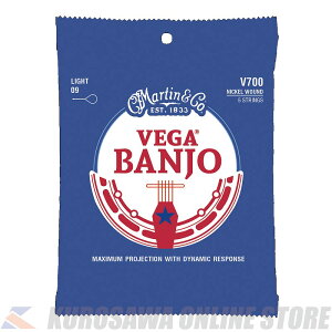 Martin Vega Banjo Strings Nickel (Medium)[V730]�y�l�R�|�X�z�yONLINE STORE�z