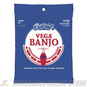 Martin Vega Banjo Strings Nickel (Tenor)[V720]�y�l�R�|�X�z�yONLINE STORE�z