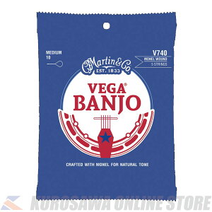 Martin Vega Banjo Strings Nickel (Medium)[V740]�y�l�R�|�X�z�yONLINE STORE�z