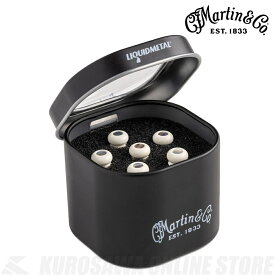 Martin LIQUID METAL PINSET W/PAUA DOT BONE[18APP0013]《リキッドメタルブリッジピン》【ONLINE STORE】