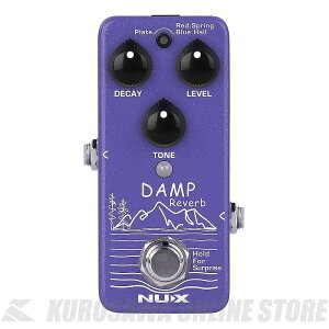 nux Damp Reverb (NRV-3) -3 Reverb in a mini pedal-yONLINE STOREz