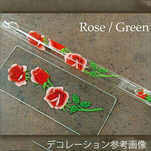HALL CRYSTAL D Piccolo:Red Rose with Green�i���[�Y/�O���[���j [11015](���\���t��)�yONLINE STORE�z
