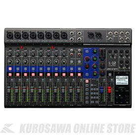 ZOOM LiveTrak L-12 【デジタルミキサー／MTR】【ONLINE STORE】