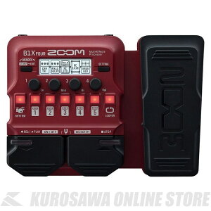 ZOOM B1X FOUR 【マルチエフェクター】【ONLINE STORE】