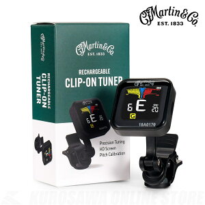 Martin RECHARGEABLE CLIP-ON TUNER[18A0170]�y�}�[�e�B���M�^�[�E�����O�b�Y�戵�X�z�yONLINE STORE�z