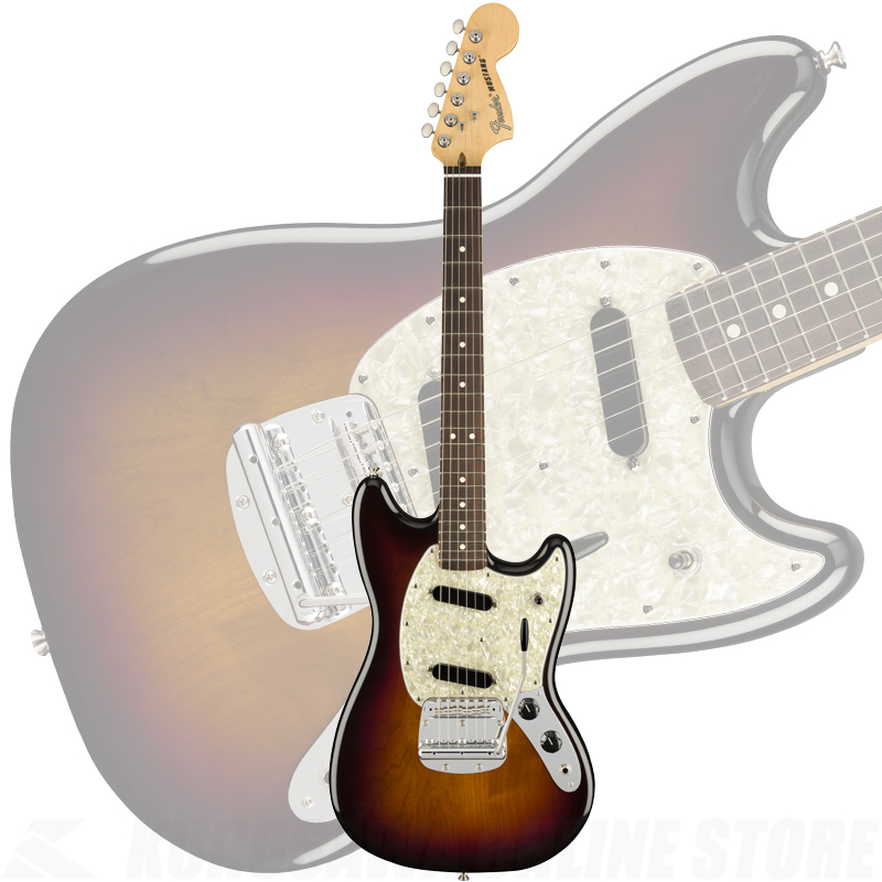 American Fender Performer STORE】 Sunburst（ご予約受付中）【ONLINE 3-Color Fingerboard, Rosewood Mustang, エレキギター