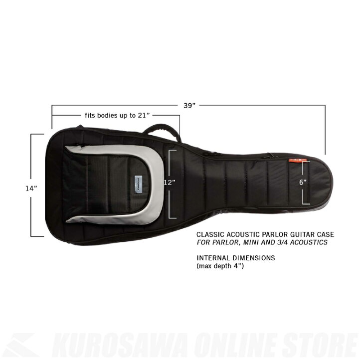 楽天市場】MONO M80 AP-BLK【パーラーギター用セミハードケース  