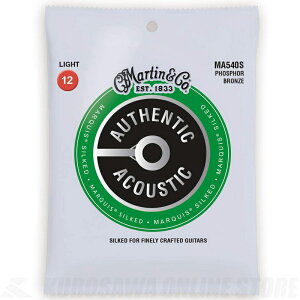 yX݌ɕi[zylR|XzMartin/}[eB MA540S-AUTHENTIC ACOUSTIC Marquis Silked-[Phospher Bronze,Light.012-.054] yG-CLUBaJz