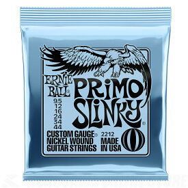 ERNIE BALL #2212 PRIMO SLINKY NICKEL WOUND ELECTRIC GUITAR STRINGS-9.5-44【ONLINE STORE】