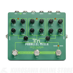 electro-harmonix Tri Parallel Mixer [Effects Loop Mixer/Switcher] (GtFNg[v/XCb`[)yONLINE STOREz