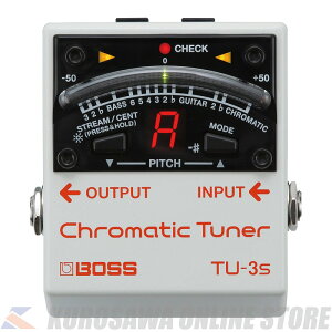 BOSS TU-3S Chromatic Tuner (\t)yzyONLINE STOREz