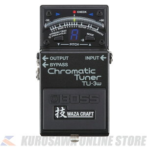 BOSS TU-3W Chromatic Tuner【Waza Craft】(ご予約受付中)【ONLINE STORE】