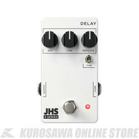 JHS Pedals 3 Series DELAY ≪ディレイ≫ 【送料無料】【ONLINE STORE】