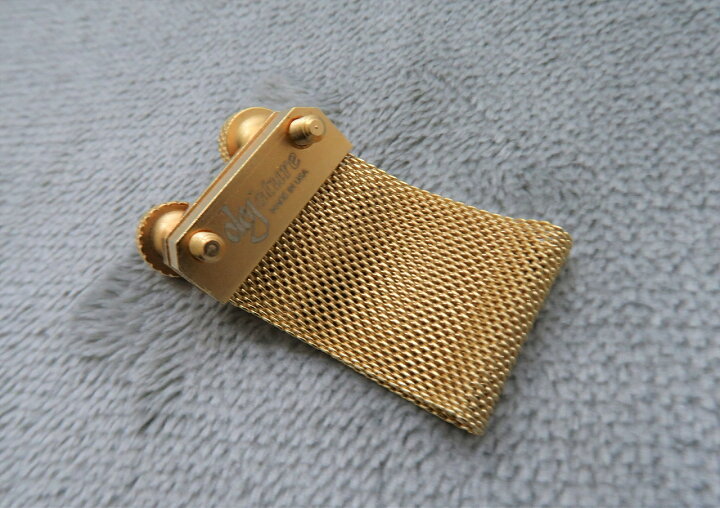 楽天市場】OLEG Olegature Gold plate サックス用リガチャー 【新品 