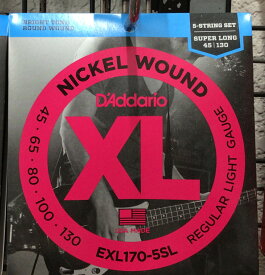 【即納】D'Addario EXL170-5SL【ポスト投函発送】【G-CLUB渋谷】