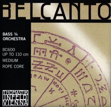 Belcanto (ベルカント) コントラバス弦 セット BC600【ONLINE STORE】 弦
