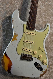 Fender Custom Shop 1960 Stratocaster Heavy Relic Aged Sonic Blue over 3CS CZ572736【漆黒指板個体!】【横浜店】
