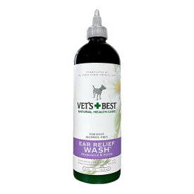 ヴァイシュラ 犬用 VET'S BEST ベッツベスト イヤーリリーフウォッシュ 470ml 送料無料