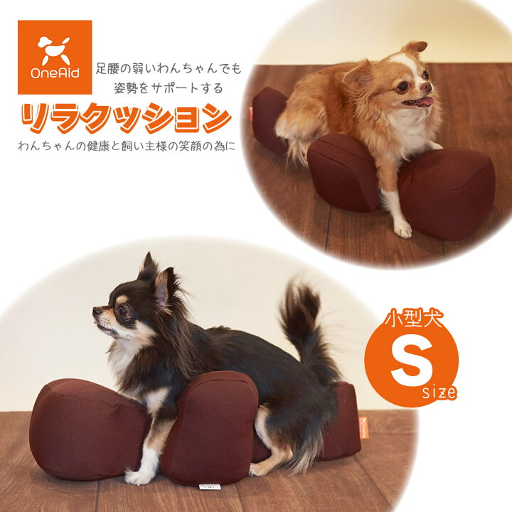 楽天市場】アロン化成 OneAid ワンエイド リラクッション ブラウン S 