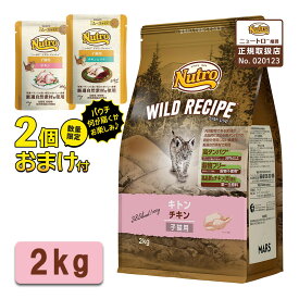 数量限定 おまけ付 公認店 ニュートロ ワイルドレシピ キャットフード キトン 子猫 チキン 2kg