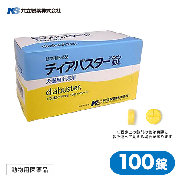 【在庫限り】 日本正規品 共立製薬 ディアバスター錠 100錠 6 7 同梱不可 9:59まで